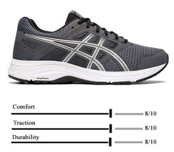 Asics tennis shoes for heel pain
