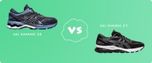 image for asics kayano vs nimbus