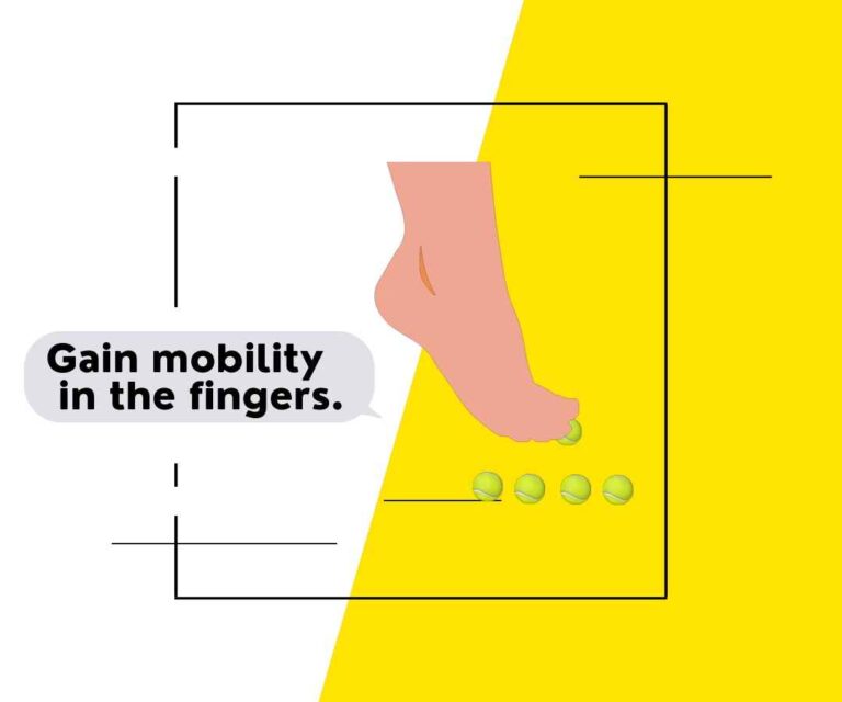 Gain mobility in fingers exercise
