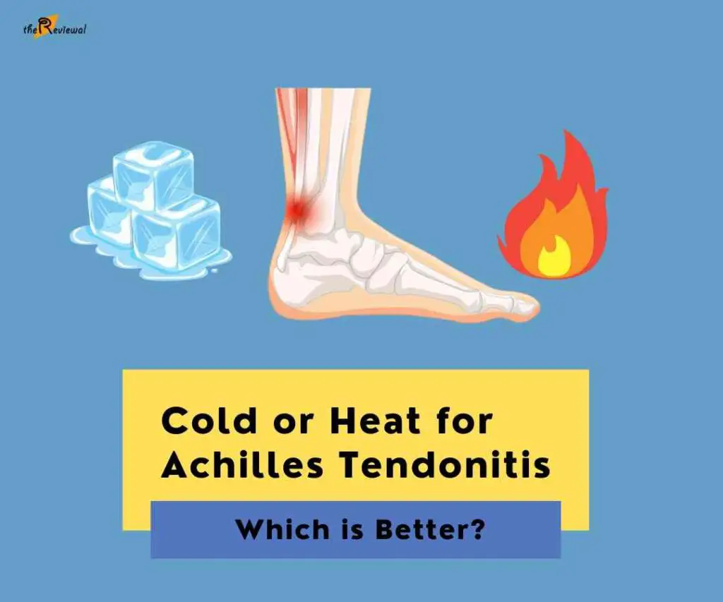 Graphic image for Ice or heat for Achilles Tendonitis