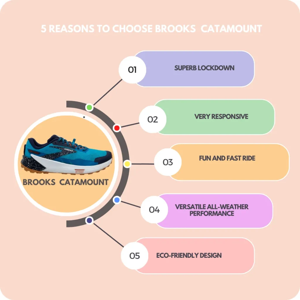 Reasons to choose Brooks  Catamount 2