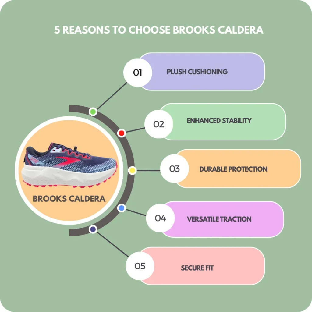 Reasons to choose Brooks caldera 6