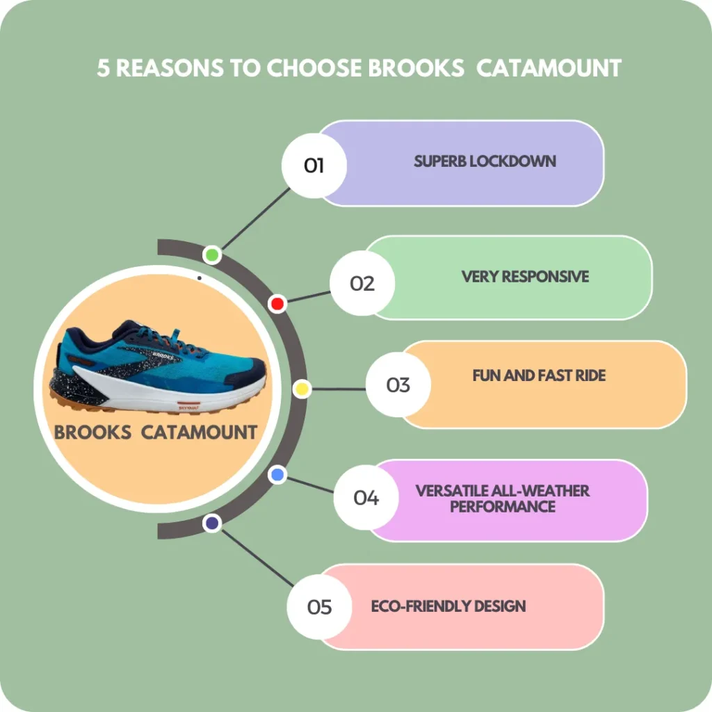 Reasons to choose brooks catamount 2