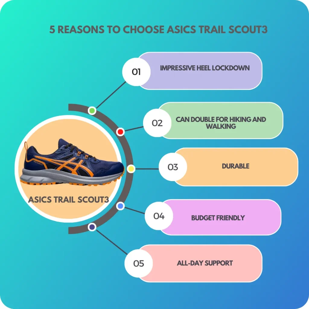 Top Reasons to choose asics trail scout 3