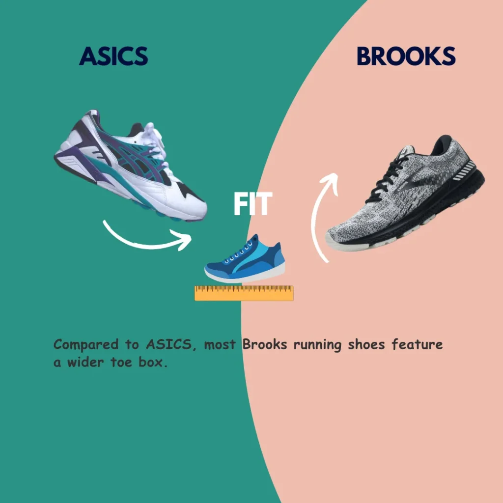 Asics Vs Brooks Brands Fit Comparison