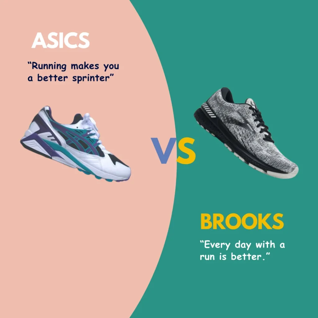 Brooks Vs Asics Brand Comparison